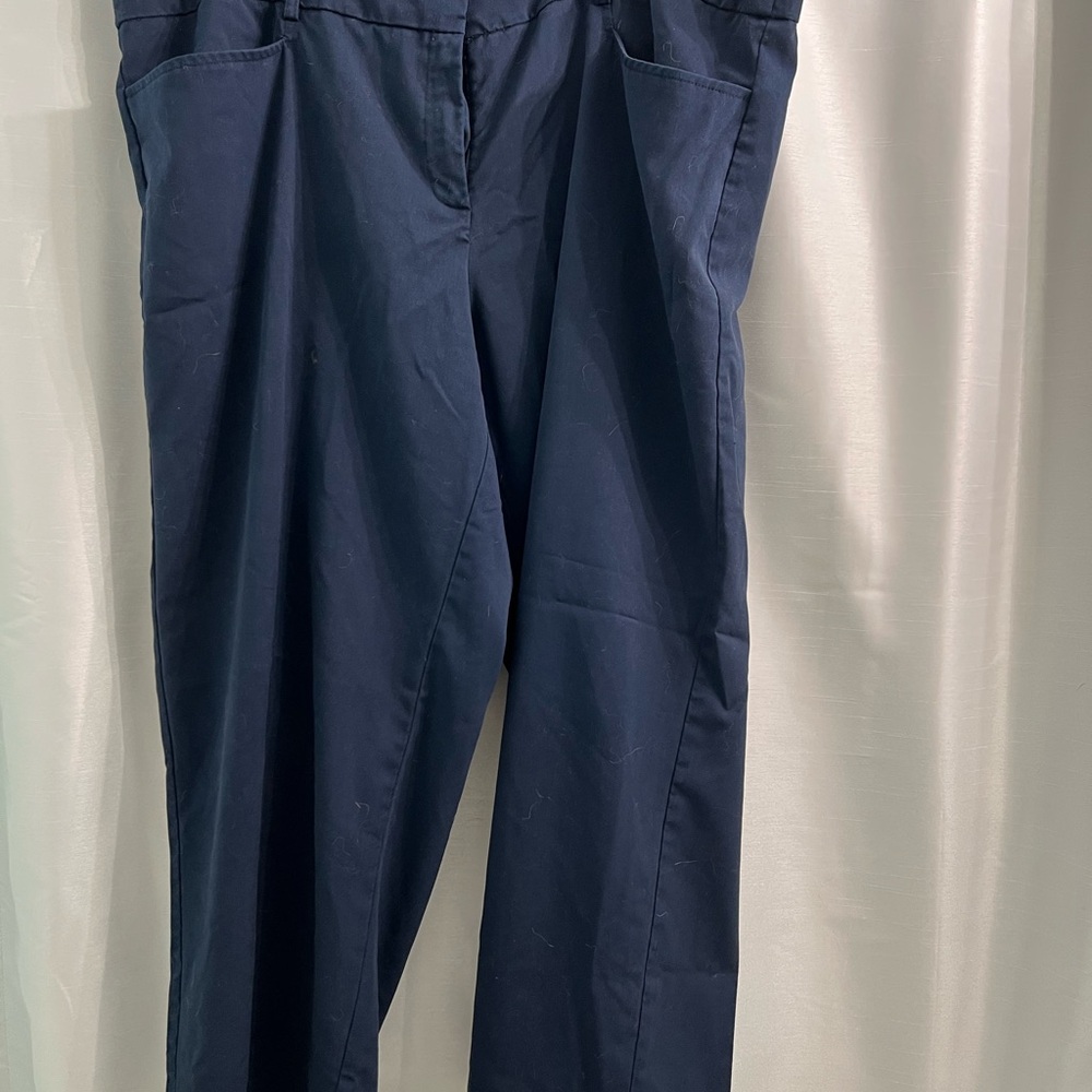Classic Petite Navy Blue Trousers